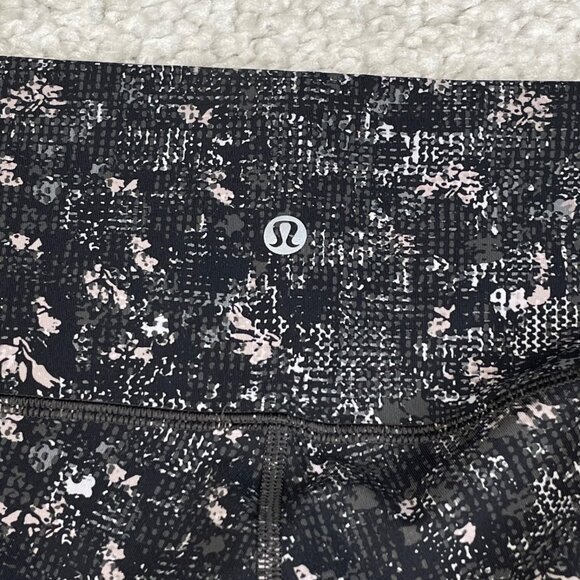 Lululemon Wunder Under High Rise Tight Legging Floral Equalized Multi - Picture 4 of 6